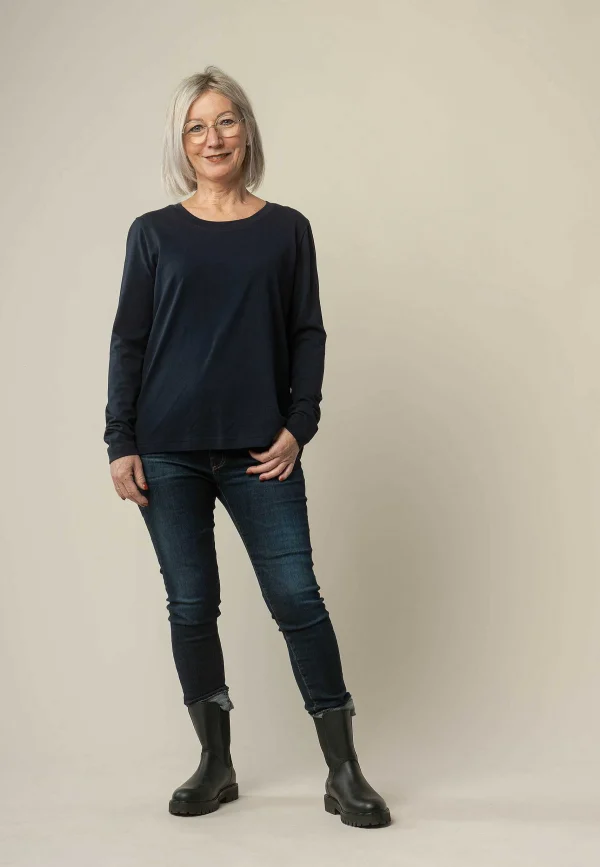 Sale MELAWEAR Basic Langarmshirt Reena