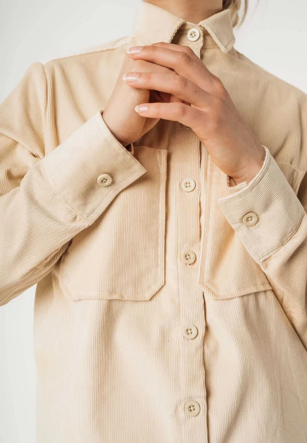Fashion MELAWEAR Cord Overshirt Jiya
