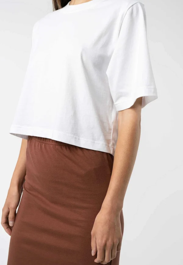 Fashion MELAWEAR Damen Cropped T-Shirt Desna