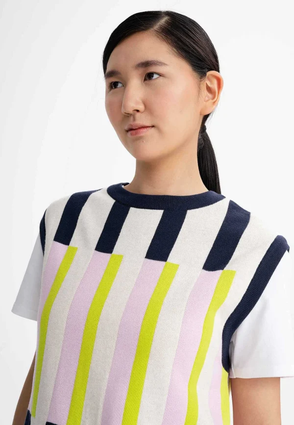 Discount MELAWEAR Damen Jacquard Strick Pullunder Jamuna