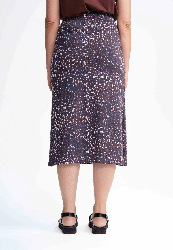 Online MELAWEAR Damen Midi Rock Divari
