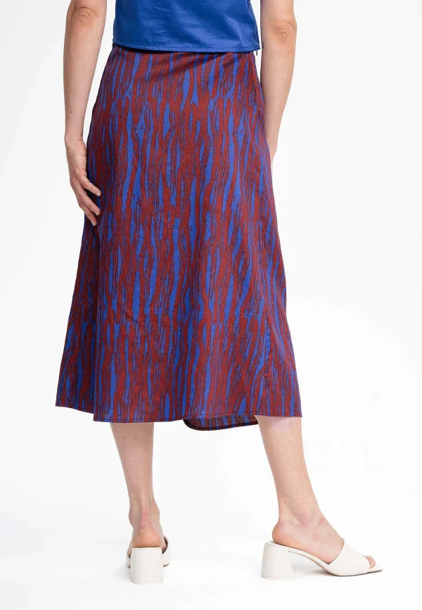 Shop MELAWEAR Damen Midi Wickelrock Ruchika