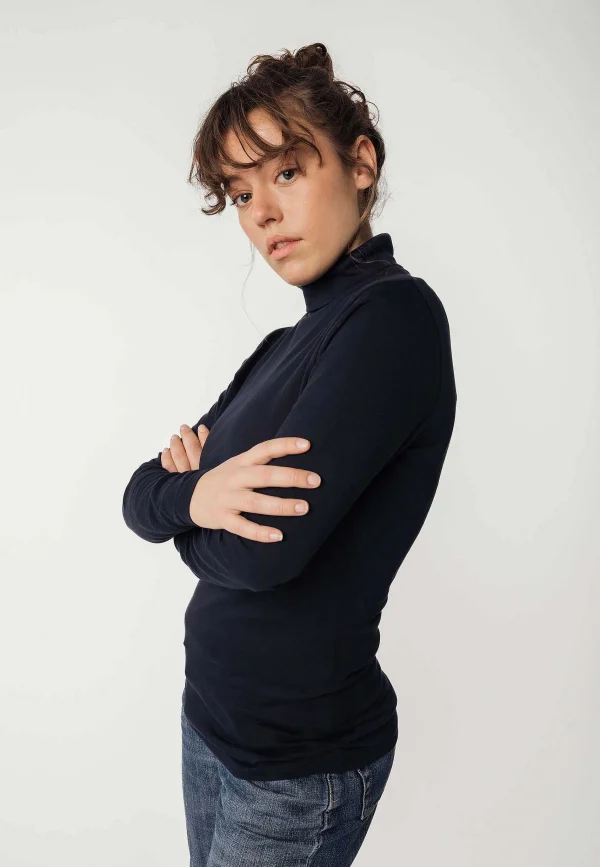 Hot MELAWEAR Damen Turtleneck Shirt Anchal
