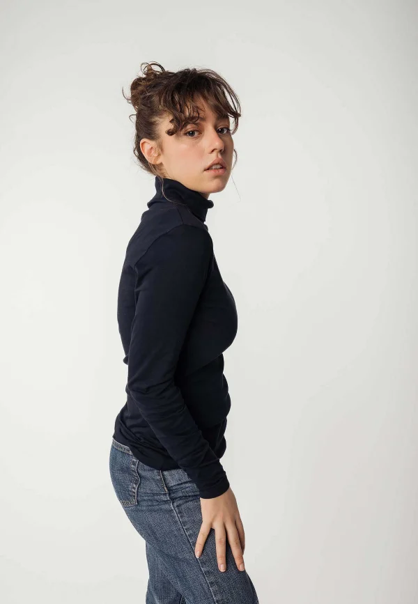 Hot MELAWEAR Damen Turtleneck Shirt Anchal