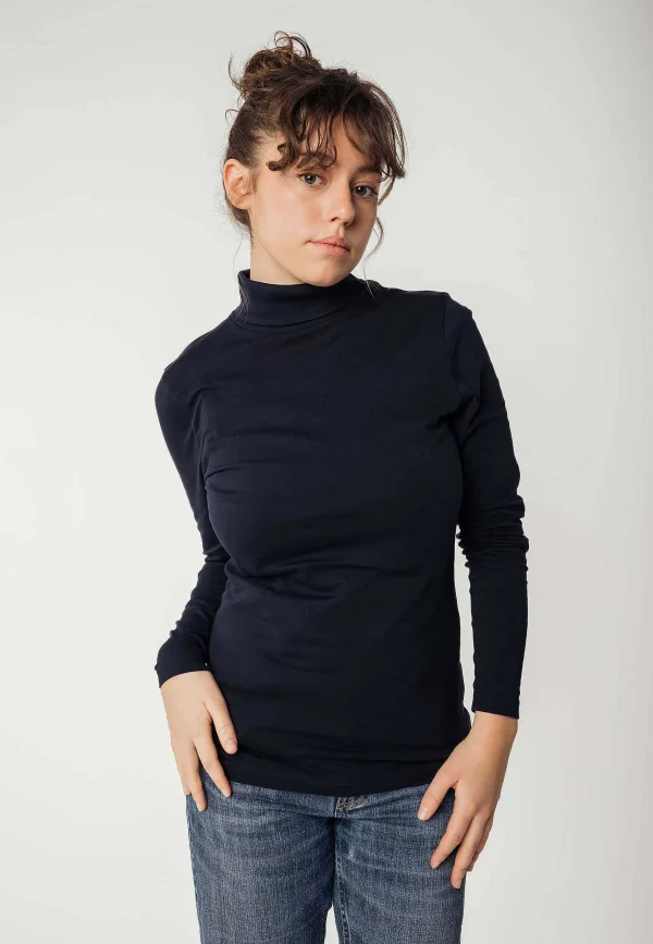Hot MELAWEAR Damen Turtleneck Shirt Anchal