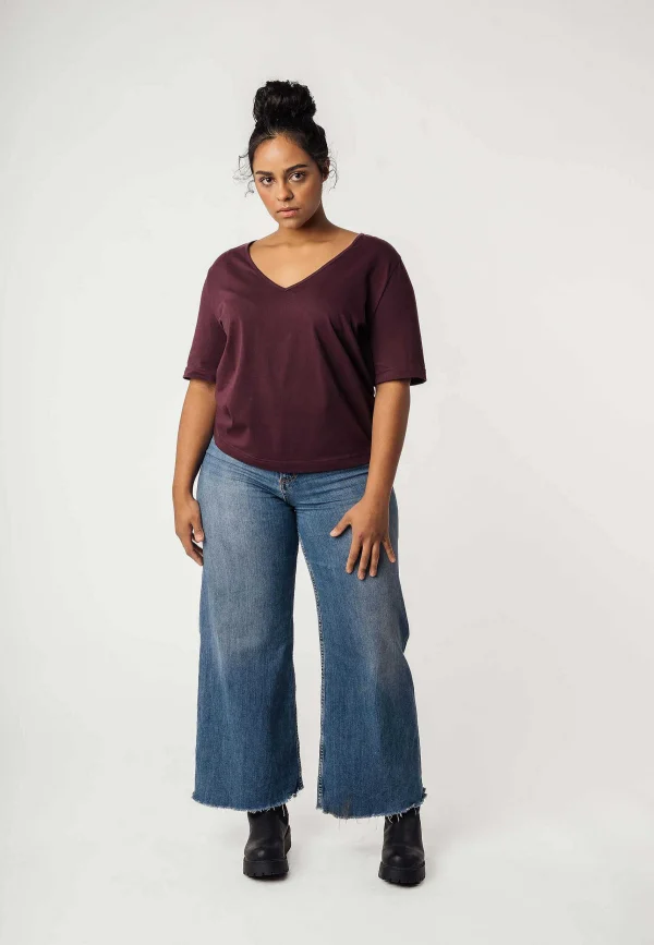 Discount MELAWEAR Damen V-Neck T-Shirt Lali