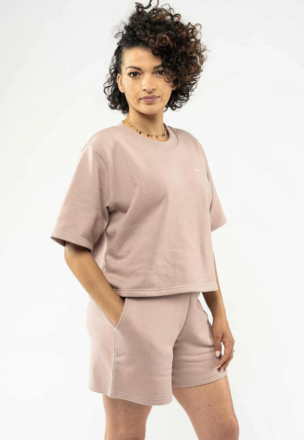 Best Sale MELAWEAR French Terry Cropped T-Shirt Deepali
