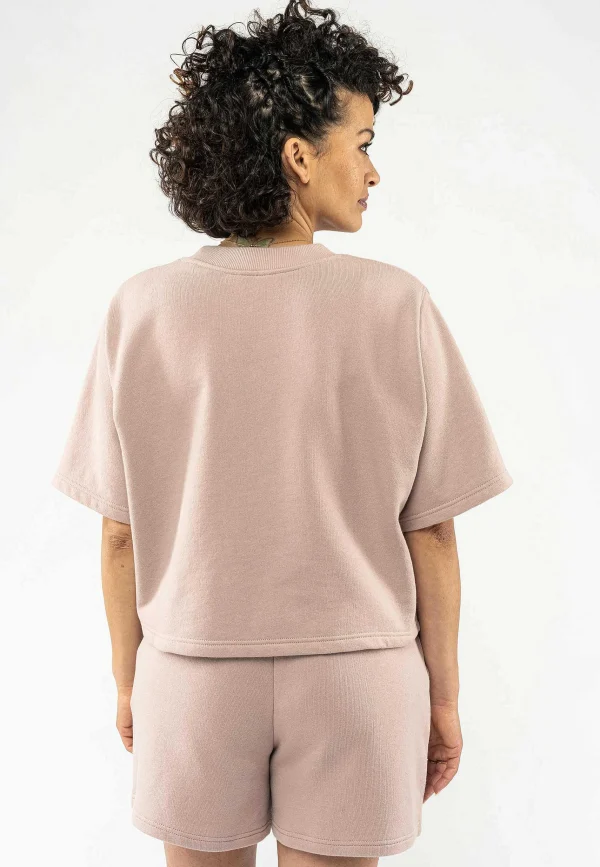 Best Sale MELAWEAR French Terry Cropped T-Shirt Deepali