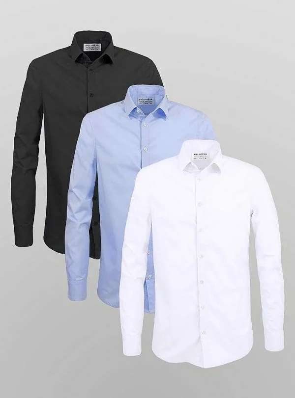 Sale MELAWEAR Hemd 3 Pack