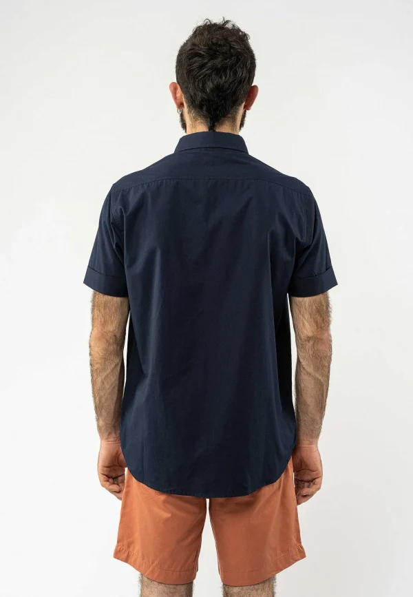 Fashion MELAWEAR Herren Hemd Kurzarmlig Deepak
