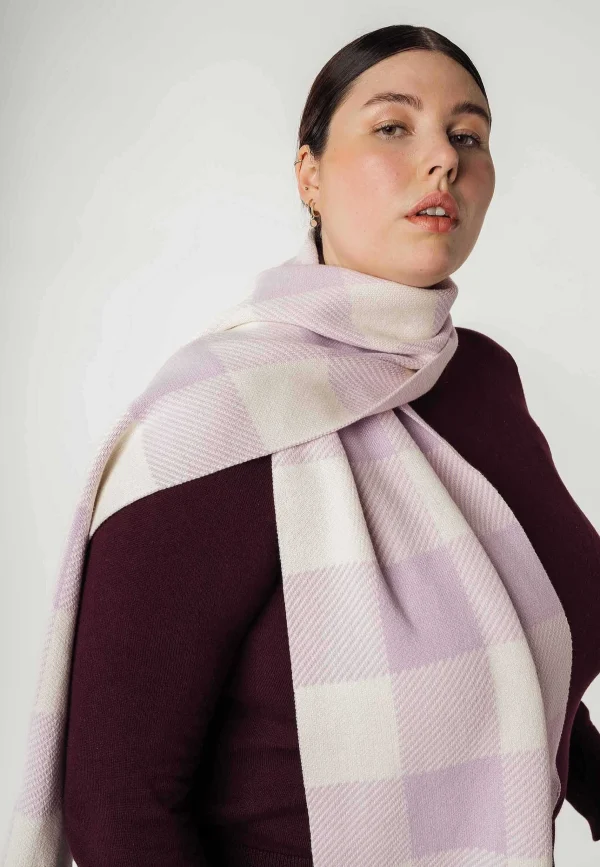 Best Sale MELAWEAR Jacquard Rippstrick Schal Asmee