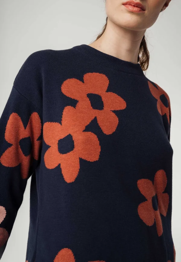 Cheap MELAWEAR Jacquard Strickpullover Faiza