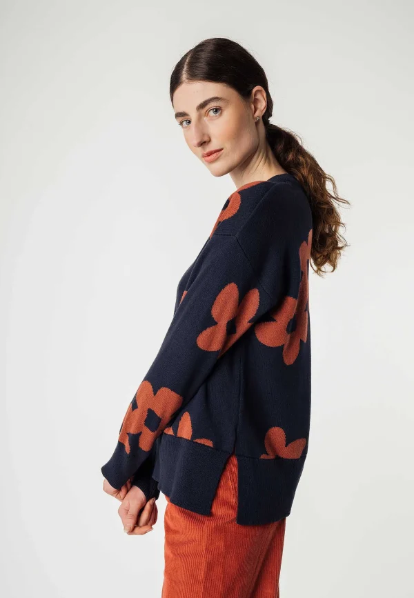 Cheap MELAWEAR Jacquard Strickpullover Faiza