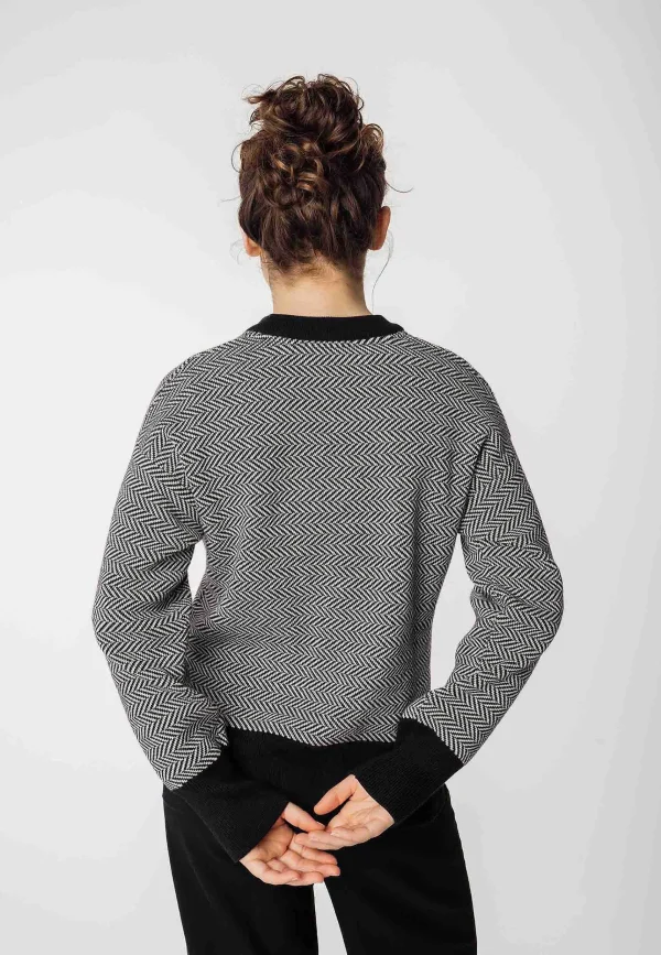 Best MELAWEAR Jacquard Strickpullover Faiza