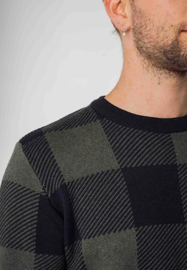 Discount MELAWEAR Jacquard Strickpullover Manav