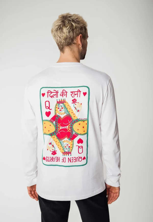 Store MELAWEAR Oversized Langarmshirt Artist Edition Anjali