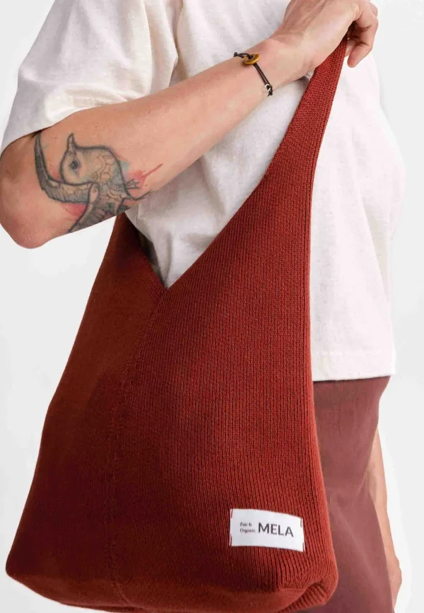 Online MELAWEAR Unisex Jacquard Strick Tasche Rajrupa