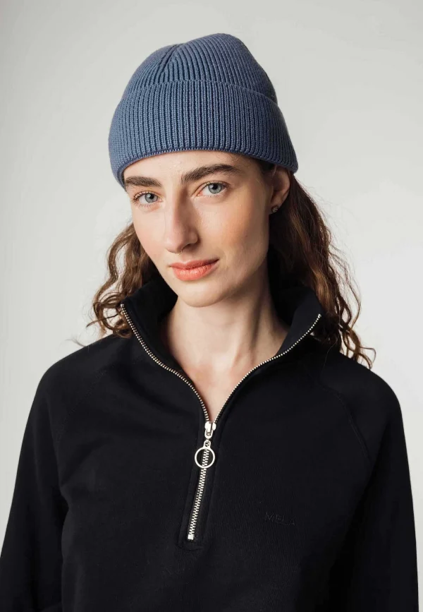 Fashion MELAWEAR Unisex Kurze Rippstrick Mutze Rafi